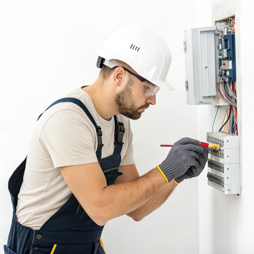 A guy who does electrical service repairs