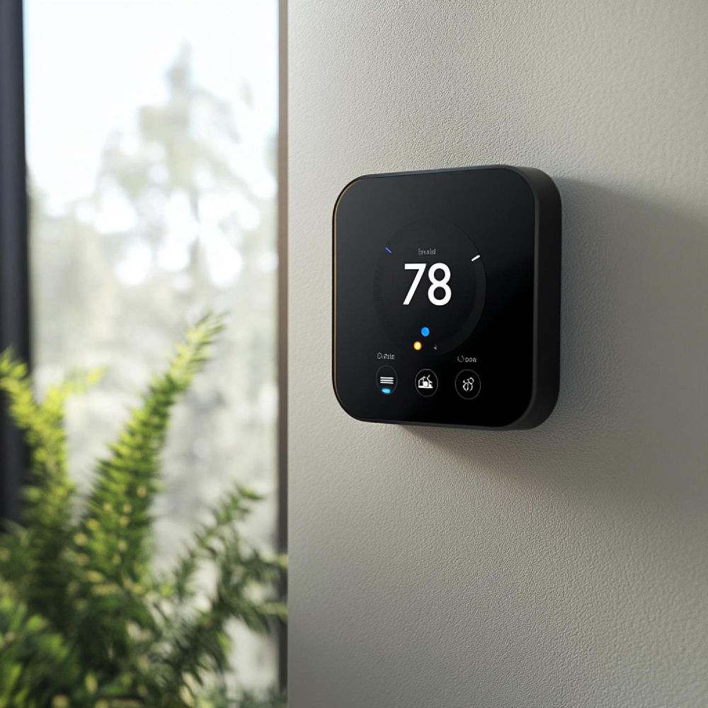 an energy management systems control panel on the wall