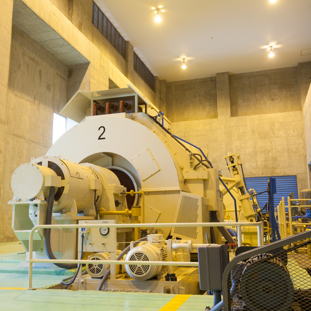 an industrial generator